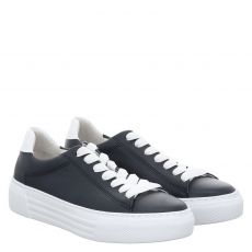  Gabor Glattleder-Sneaker in blau für Damen