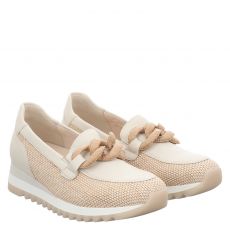  Gabor klassischer Glattleder-Slipper in beige für Damen