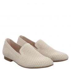 Gabor klassischer Textil-Slipper in beige für Damen