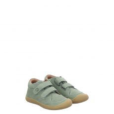  Vado, Jerry Velcro, Glattleder-Lauflernschuh in grün für Kinder