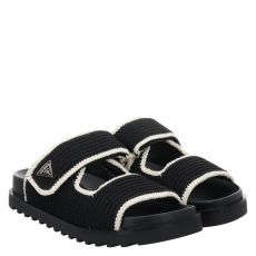  Guess, Fadenna, Textil-Pantolette in schwarz für Damen