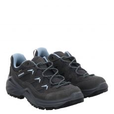  Lowa, Sirkos Evo Gtx Lo Ws, High-Tech-Wanderschuh in grau für Damen