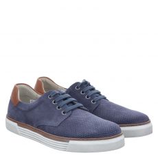  Pius Gabor Veloursleder-Halbschuh in blau für Herren