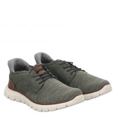  Rieker Textil-Slipper in grün für Herren