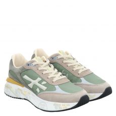  Premiata, Moerun, Veloursleder-Halbschuh in grün für Herren