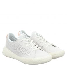 Palladium, Pallanova Lth (94468), Glattleder-Sneaker in grau für Damen