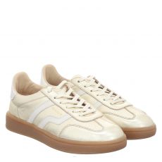  Gant, Cuzima, Glattleder-Sneaker in gold für Damen