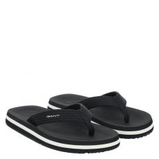  Gant, Sunheaven Thong Sandal, Textil-Slides & Zehentrenner in schwarz für Damen