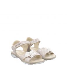  Primigi, Breeze, Veloursleder-Sandale in beige für Kinder