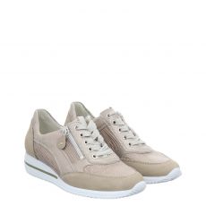  Waldläufer, Himona H, Veloursleder-Sneaker in beige für Damen