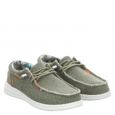  Fusion, Grün, Textil-Slipper in khaki für Herren