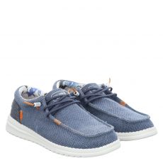  Fusion Textil-Slipper in blau für Herren