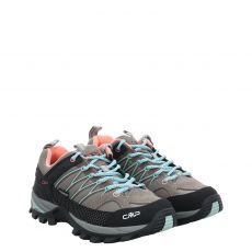  Cmp, Rigel Low Wmn Wp, Veloursleder-Wanderschuh in grau für Damen