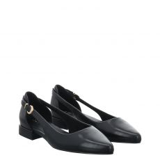  Marco Tozzi, Woms Ballerina, Slipper in schwarz für Damen