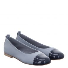  Kennel & Schmenger, Lola, Glattleder-Ballerina in blau für Damen