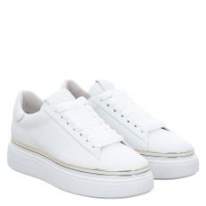  Kennel & Schmenger, Elan, Glattleder-Sneaker in weiß für Damen