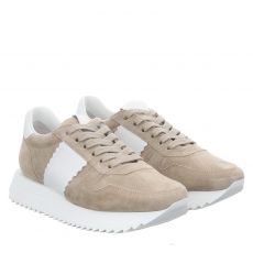 Kennel & Schmenger, Flash, Veloursleder-Sneaker in beige für Damen