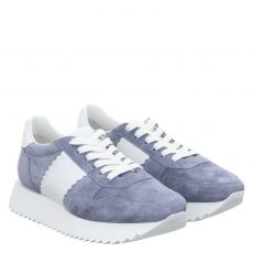  Kennel & Schmenger, Flash, Veloursleder-Sneaker in blau für Damen