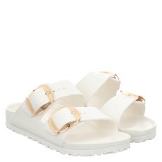  Birkenstock, Arizona Big Buckle Eva Schmal, Slides & Zehentrenner in offwhite für Damen