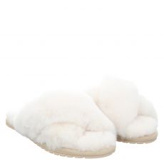  Emu, Mayberry, Schafswolle-Pantolette in offwhite für Damen