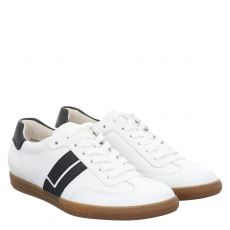  Paul Green, 0077-5450-087/sneaker, Glattleder-Sneaker in weiß für Damen