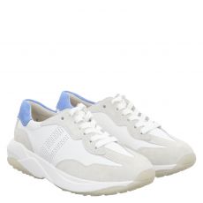  Paul Green, 0077-5420-007/sneaker, Glattleder-Sneaker in weiß für Damen