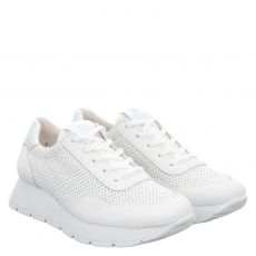  Paul Green, 0077-5440-007/sneaker, Glattleder-Halbschuh in nude für Damen