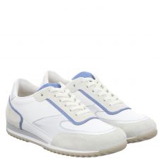  Paul Green, 0077-5415-017/spangenpumps, Glattleder-Slip-On in weiß für Damen
