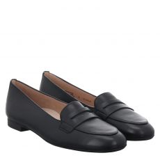  Paul Green, 0077-2389-127/slipper, klassischer Glattleder-Slipper in schwarz für Damen