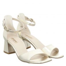  Paul Green, 0077-6140-037/sandalette, Glattleder-Sandalette in gold für Damen