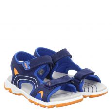  Richter Textil-Sandale in blau für Kinder
