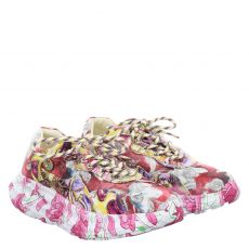  Laura Vita, Rot, Textil-Sneaker in mehrfarbig für Damen