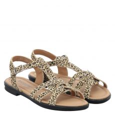  Ricosta, Birte M, Veloursleder-Sandale in beige für Kinder