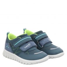  Superfit, Sport7 Mini, Textil-Sneaker in blau für Kinder