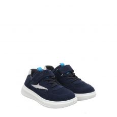  Superfit, Cosmo, Veloursleder-Sneaker in blau für Kinder