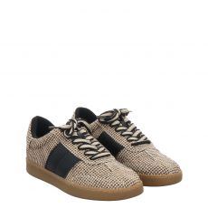  La Strada, Beige, Textil-Sneaker in mehrfarbig für Damen