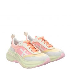  Premiata, Rot, Textil-Sneaker in mehrfarbig für Damen