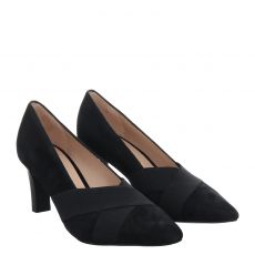  Peter Kaiser, Nos, Veloursleder-Pumps in schwarz für Damen