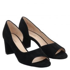  Peter Kaiser Veloursleder-Sandalette in schwarz für Damen