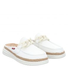  Fusion, Sabot, Textil-Pantolette in offwhite für Damen