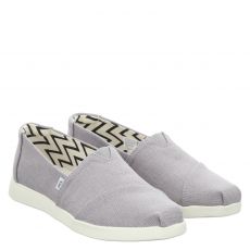  Toms, Alpargata Plus, Leinen-Espadrille in grau für Damen