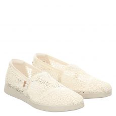  Toms, Alpargata Plus, Textil-Espadrille in offwhite für Damen