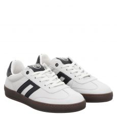  Schuhengel Glattleder-Sneaker in weiß für Damen