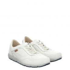  Pikolinos, Fuencarral, Glattleder-Slipper in weiß für Herren