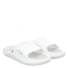  Rieker, Fsk Damen Sandalen, Gummi (synth.)-Slides & Zehentrenner in weiß für