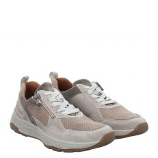  Waldläufer, H-tom, Veloursleder-Sneaker in taupe für Herren