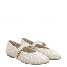  La Strada Textil-Ballerina in beige für Damen