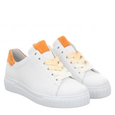  Semler, Pamela H, Glattleder-Sneaker in weiß für Damen