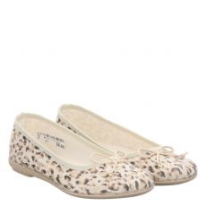  Hans Herrmann Textil-Ballerina in beige für Damen