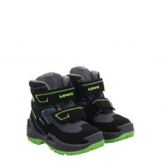  Lowa, Milo Gtx Mid, High-Tech-Winterstiefel in schwarz für Kinder